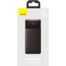 باور بانك باسيوس PPBD10 مدخلين Baseus Power Bank 10000mAh 15W Type-C + Micro USB | ضمان سنة