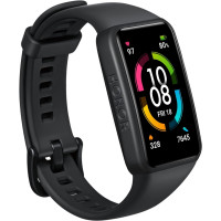 ساعة رياضية من هواوي أونر باند 6 - Huawei Honor band 6 fitness tracker, 1.47 inch amoled screen - meteorite black | ضمان سنة ساعة رياضية من هواوي أونر باند 6 - Huawei Honor band 6 fitness tracker, 1.47 inch amoled screen - meteorite black | ضمان سنة