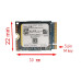 كيوكسيا 512 جيجا 2230 ام2 KIOXIA nvme 2230 Gen PCIe4x4 512gb 3400/1900 - KBG50ZNS512G | ضمان سنه