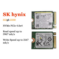 اس كيه هينكس 512 جيجا 2230 ام2 SKhynix NVMe 2230 Gen PCIe 4x4 512gb 3967/2167 - HFS512GEJ3X108N | ضمان سنه