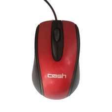 ماوس كراش - أحمر - Crash USB Mouse M200 - Red | ضمان شهر