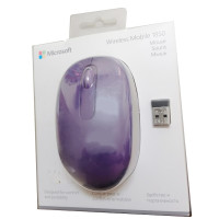 مايكروسوفت ماوس لاسلكي اللون ارجواني Microsoft Wireless Mouse 1850 - Purple Color - U7Z-00044 | ضمان سنة