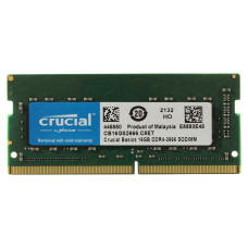 رامات لاب توب 2666 ميجا هرتز كروشال 16 جيجا Crucial CB16GS2666 16GB DDR4 2666Mhz RAM Memory | ضمان سنه