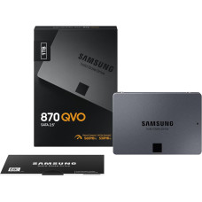 ديسك اس اس دي سامسونج 1 تيرا - Samsung 870 QVO SSD 1tb MZ-77Q1T0BW 560mb read speed 530mb write speed | ضمان سنة
