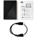 هارد ديسك ويسترن ديجيتال خارجي 2 تيرا - Western Digital 2TB My Passport Portable Hard Drive USB 3.0 Model WDBYVG0020BBK | ضمان سنة