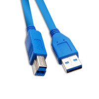 كابل طابعة من تو بي USB 3.0 أزرق Printer cable usb 3.0 blue Dc077 - 2B | ضمان سنة كابل طابعة من تو بي USB 3.0 أزرق Printer cable usb 3.0 blue Dc077 - 2B | ضمان سنة