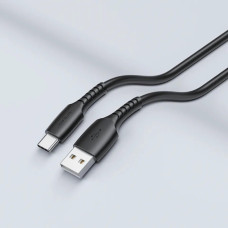  كابل محول من جيه سوكس - شحن سريع - نقل بيانات - Jsaux adapter cable USB-A to USB-C 2m Black - CC0001 | ضمان سنة