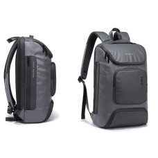 حقيبة لاب توب ظهر أسود×رصاصي BANGE Laptop Backpack BG-7078 - حتى 17 بوصة مقاومة للماء - ضمان 3 شهور