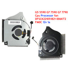 مروحة بروسيسور ديل Original Dell G5 5590 G7 7590 7790 CPU Processor Fan DFSCK221051821 006KT2 FM0C 12v 1a | ضمان 3 شهور  مروحة بروسيسور ديل Original Dell G5 5590 G7 7590 7790 CPU Processor Fan DFSCK221051821 006KT2 FM0C 12v 1a | ضمان 3 شهور