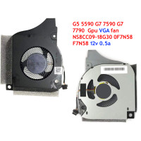 مروحة فيجا ديل Original Dell G5 5590 G7 7590 7790 GPU VGA Fan NS8CC09-18G30 0F7N58 F7N58 P40E 12v 0.5a | ضمان 3 شهور 