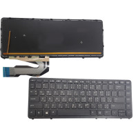 كيبورد اتش بي أصلي - عربي US مضيئة - Genuine HP Elitebook 840 850 745 G1 G2 Zbook 14 G1 G2 Backlit Keyboard | ضمان 3 شهور