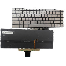 كيبورد اتش بي أصلي - عربي US مضيئة - Genuine HP Pavilion X360 14-DW - X360 14-DV Backlit Arabic Keyboard - silver | ضمان 3 شهور كيبورد اتش بي أصلي - عربي US مضيئة - Genuine HP Pavilion X360 14-DW - X360 14-DV Backlit Arabic Keyboard - silver | ضمان 3 شهور
