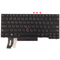 كيبورد لينوفو أصلي أسود - عربي US مضيئة - Genuine Lenovo Thinkpad T14 P14s Gen 1 Gen 2 Keyboard | ضمان 3 شهور
