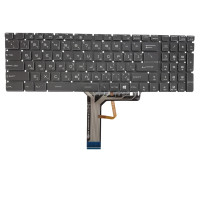 كيبورد ام اس اي أصلي أسود  - عربي US أر جي بي - Genuine MSI GE72 GS60 GE62 Ar RGB keyboard | ضمان 3 شهور 