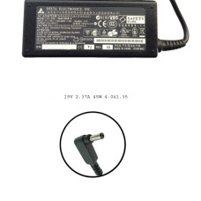 شاحن لاب توب اسوس Compatible Asus Charger 19V 2.37A 45W 4.0x1.35 | ضمان شهر