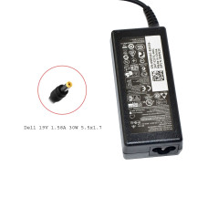 شاحن لاب توب ديل ميني Compatible Dell mini 19V 1.58A 30W 5.5x1.7 | ضمان شهر