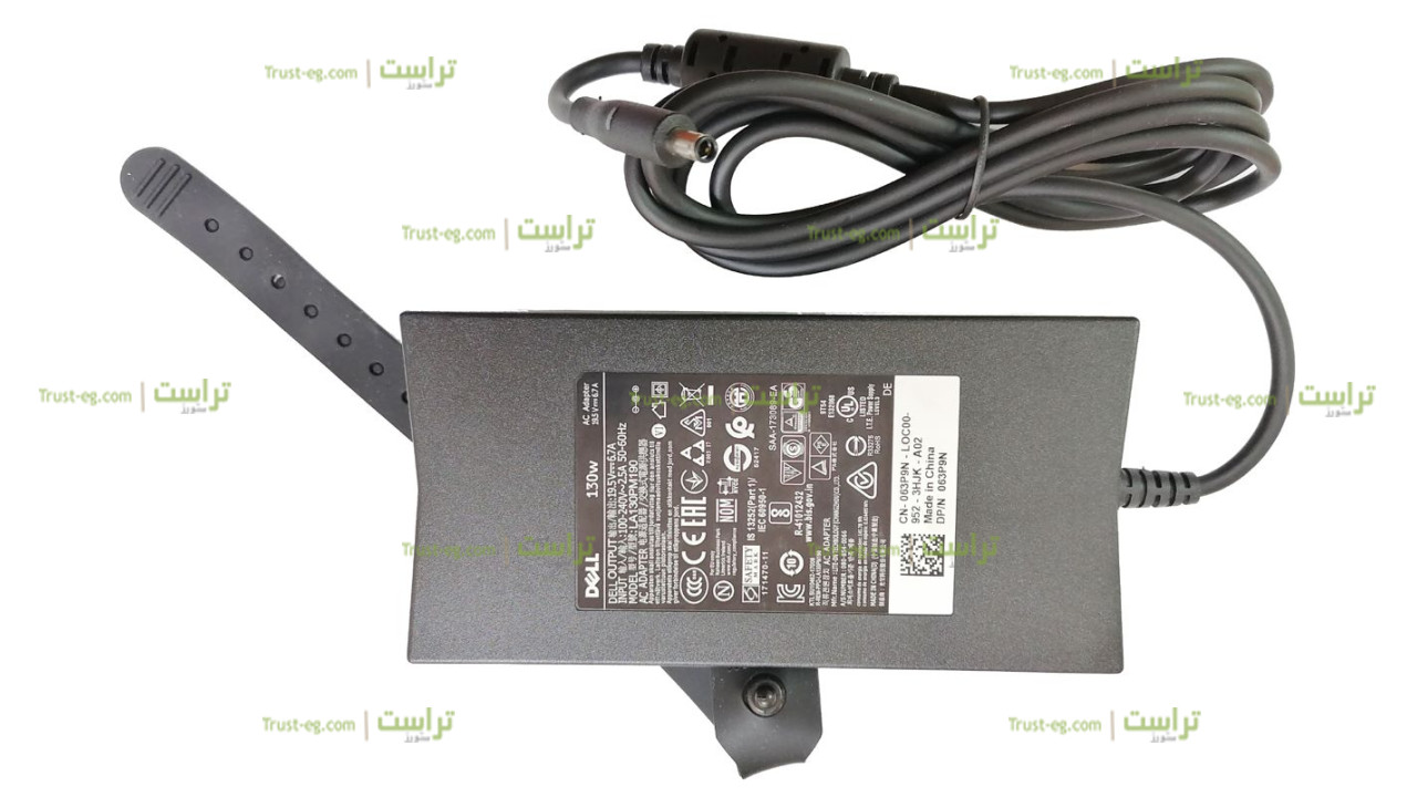 شاحن ديل أصلي Genuine Dell Charger 19.5V 6.7A 130W 4.5x3.0 | ضمان 3 ...