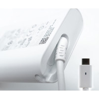 شاحن ديل أصلي أبيض Genuine Dell Charger 20V 6.5A 130W Type-C | ضمان 3 شهور